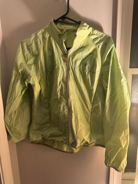 Champion Light Green Windbreaker Jacket